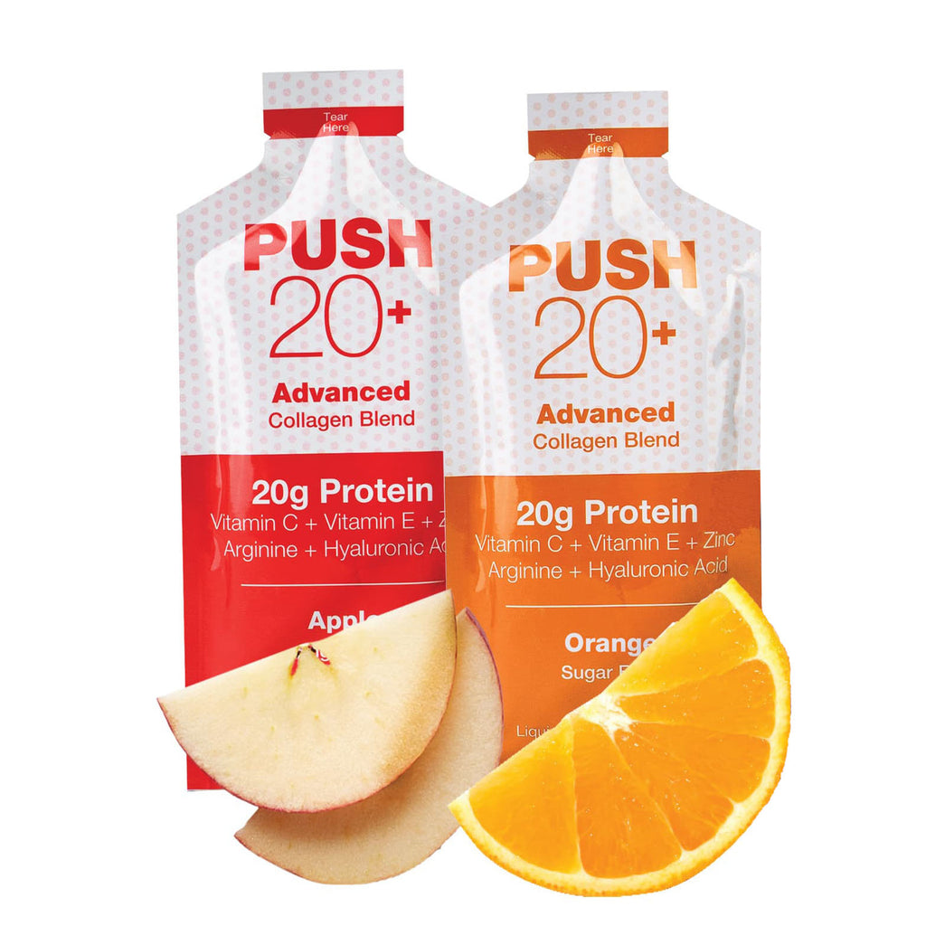 PUSH 20+ Protein Wound Care Supplement-Apple and Orange Flavor